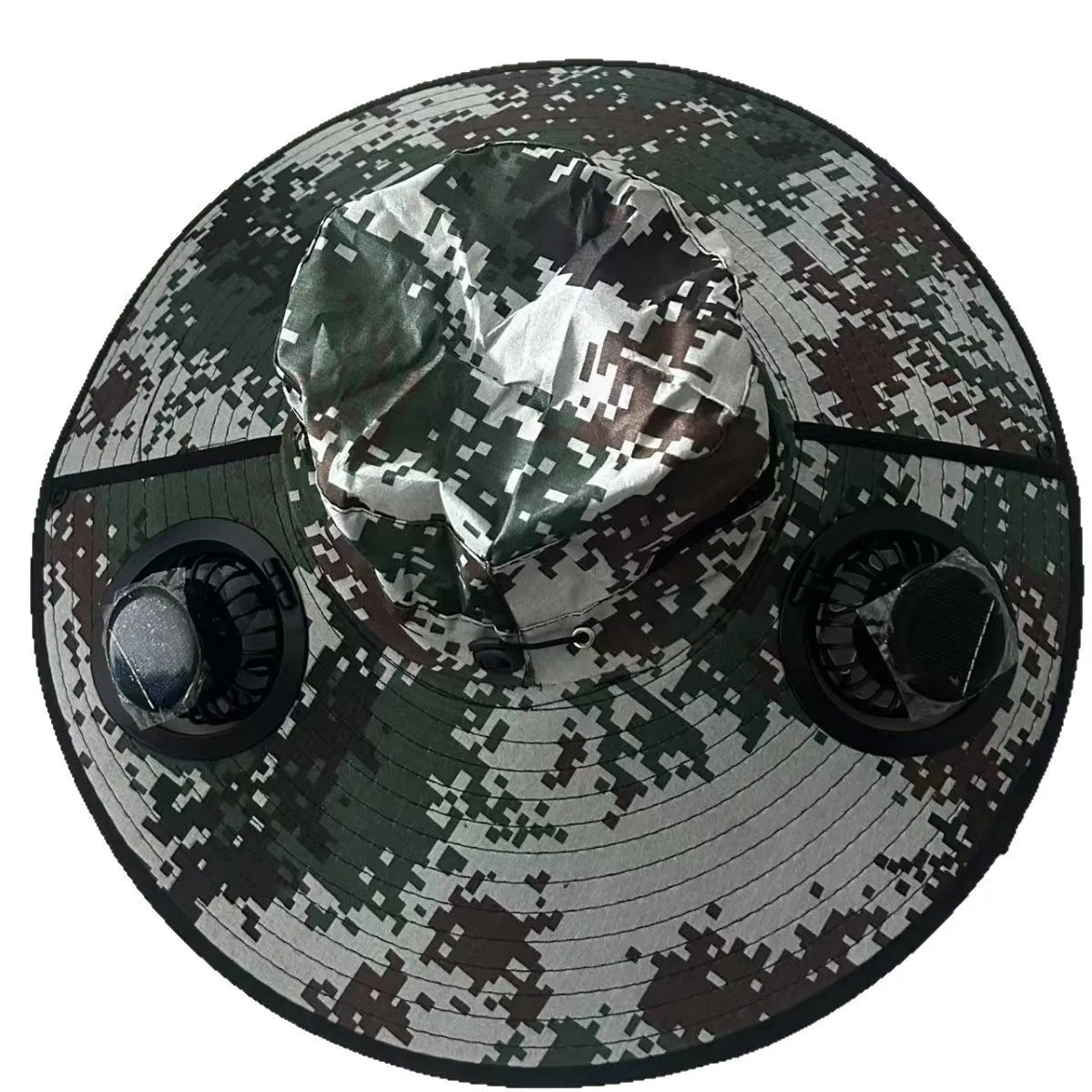 ShadeBreeze Cooling Hat โ Dual Fan Sun Hat for Outdoor Heat & UV Protection