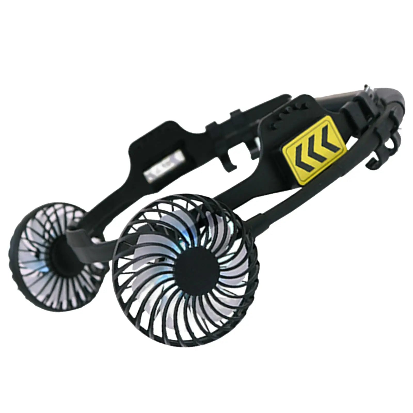 HelmBreeze Dual Fan Attachment – Portable Cooling System for Hard Hats & Helmets