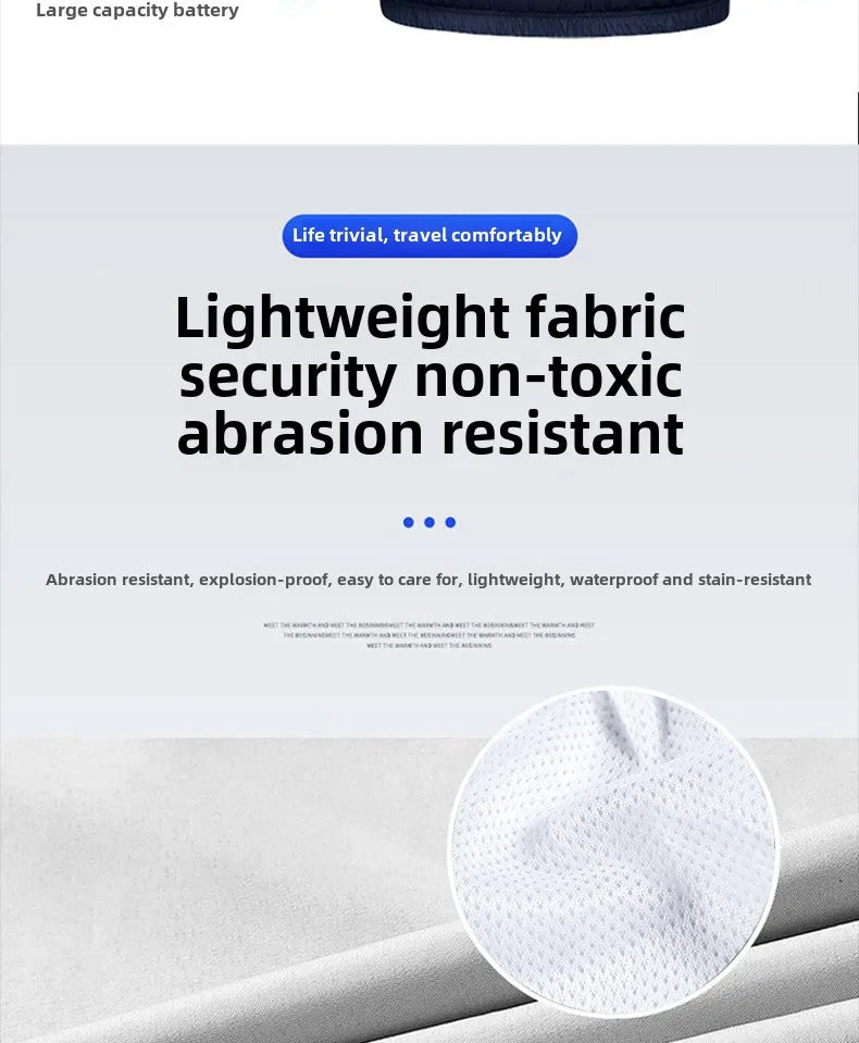 CoolCore Tech Vest – USB Fan Ice Vest for Heat-Intensive Work & Summer Wear