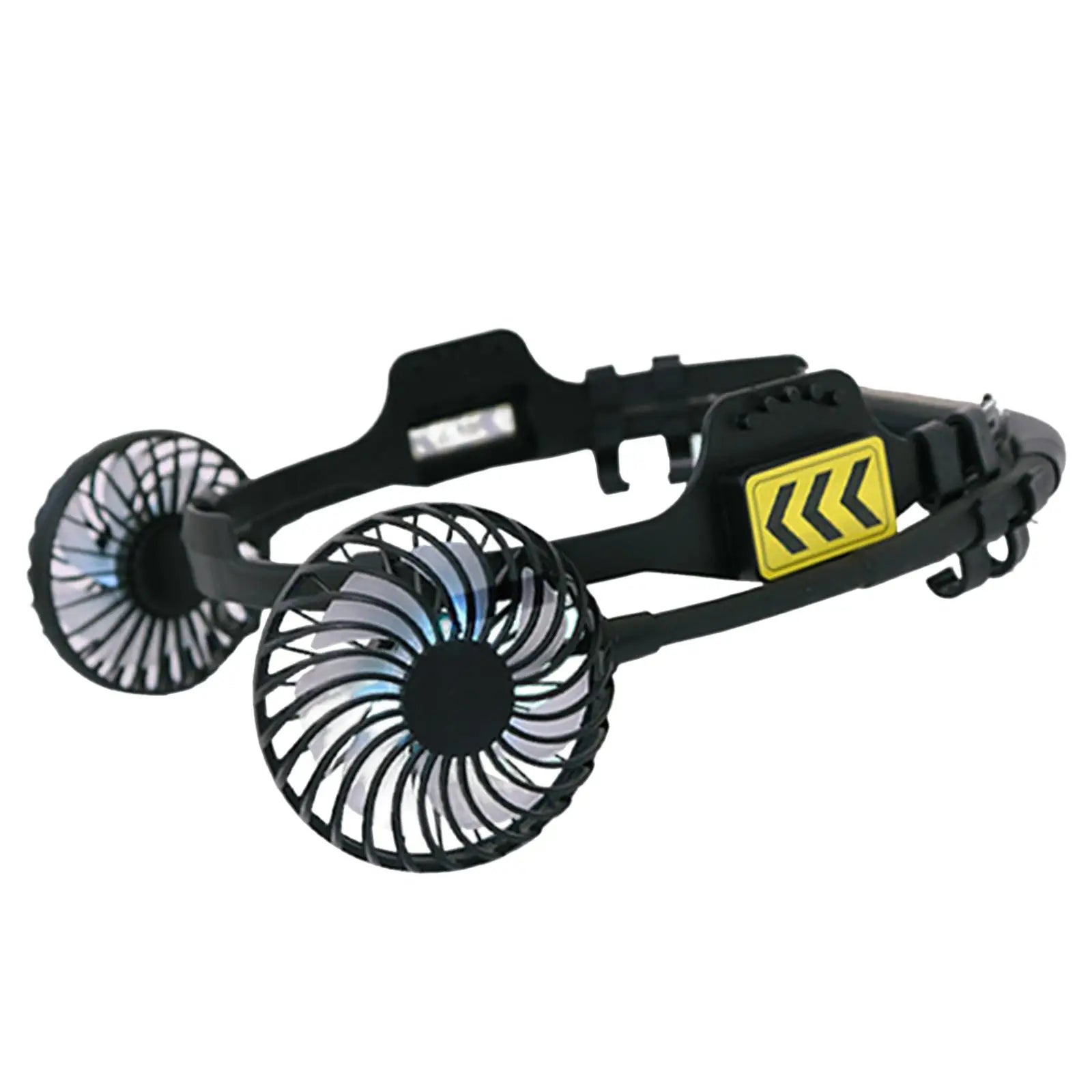 HelmBreeze Dual Fan Attachment – Portable Cooling System for Hard Hats & Helmets