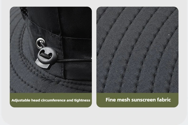 ShadeBreeze Cooling Hat – Dual Fan Sun Hat for Outdoor Heat & UV Protection
