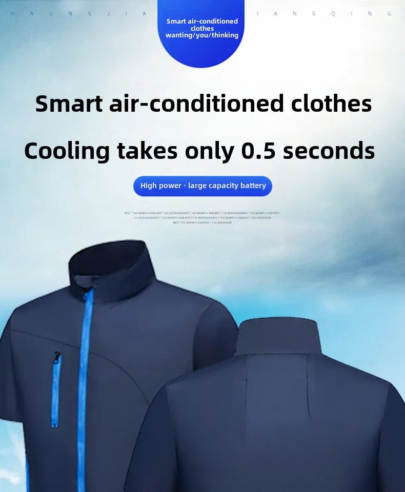 CoolCore Tech Vest – USB Fan Ice Vest for Heat-Intensive Work & Summer Wear